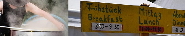 Küche Klimacamp